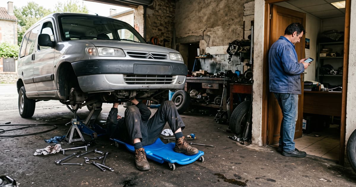 Garage et concession automobile : être cité par les IA (2026)